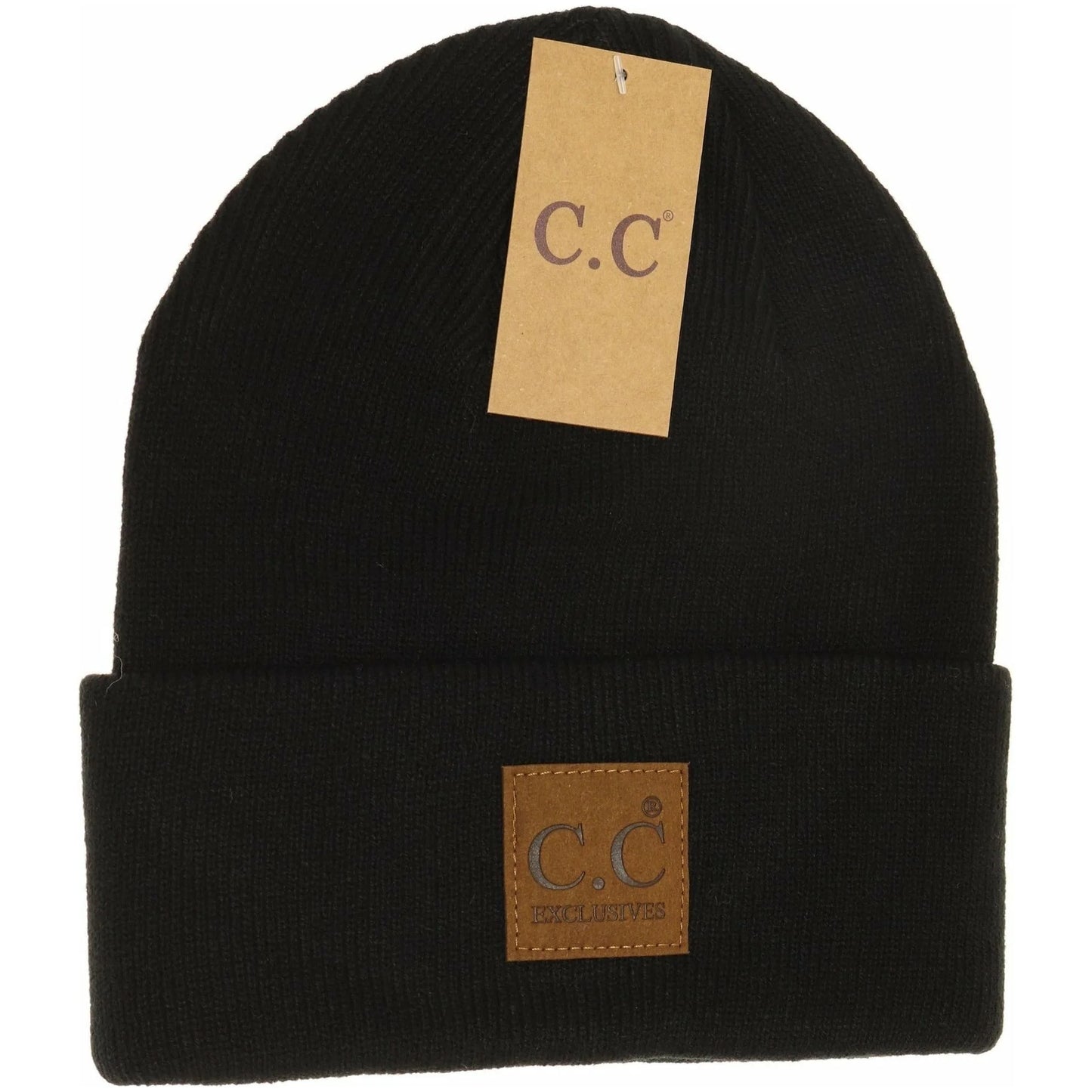 C.C Beanie Unisex Classic Oversized Logo