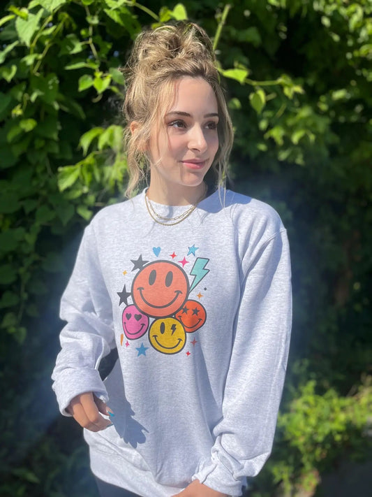 You are Smiley Sweatshirt- Youth