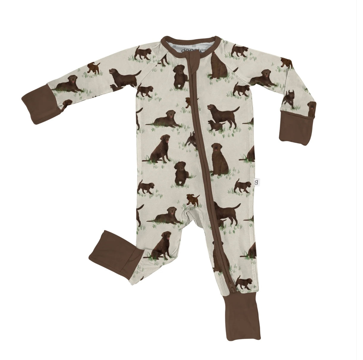 Long Sleeve Zipper PJs Labs