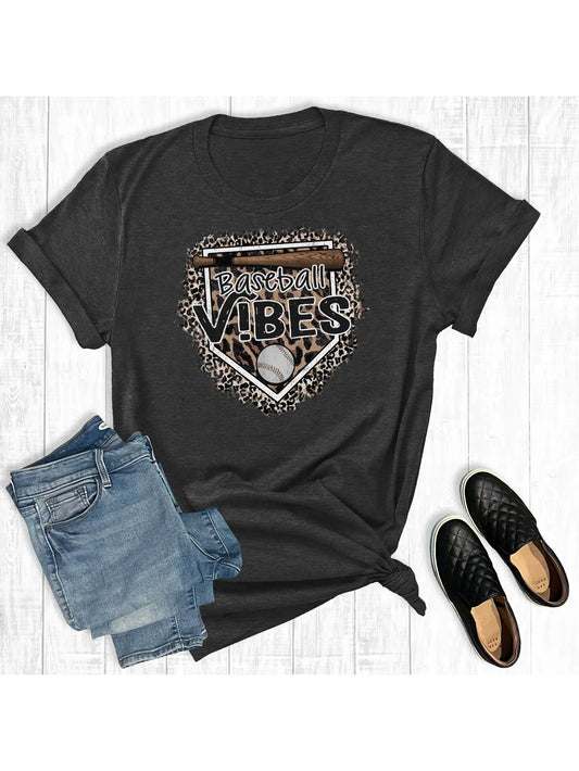 Home Plate Baseball Vibes Graphic Tee