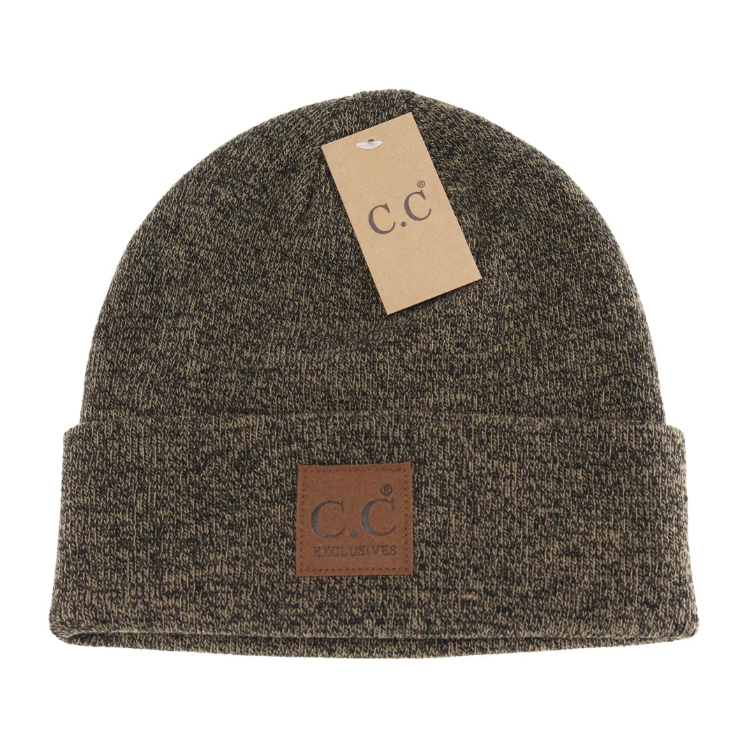 C.C Beanie Unisex Classic Oversized Logo