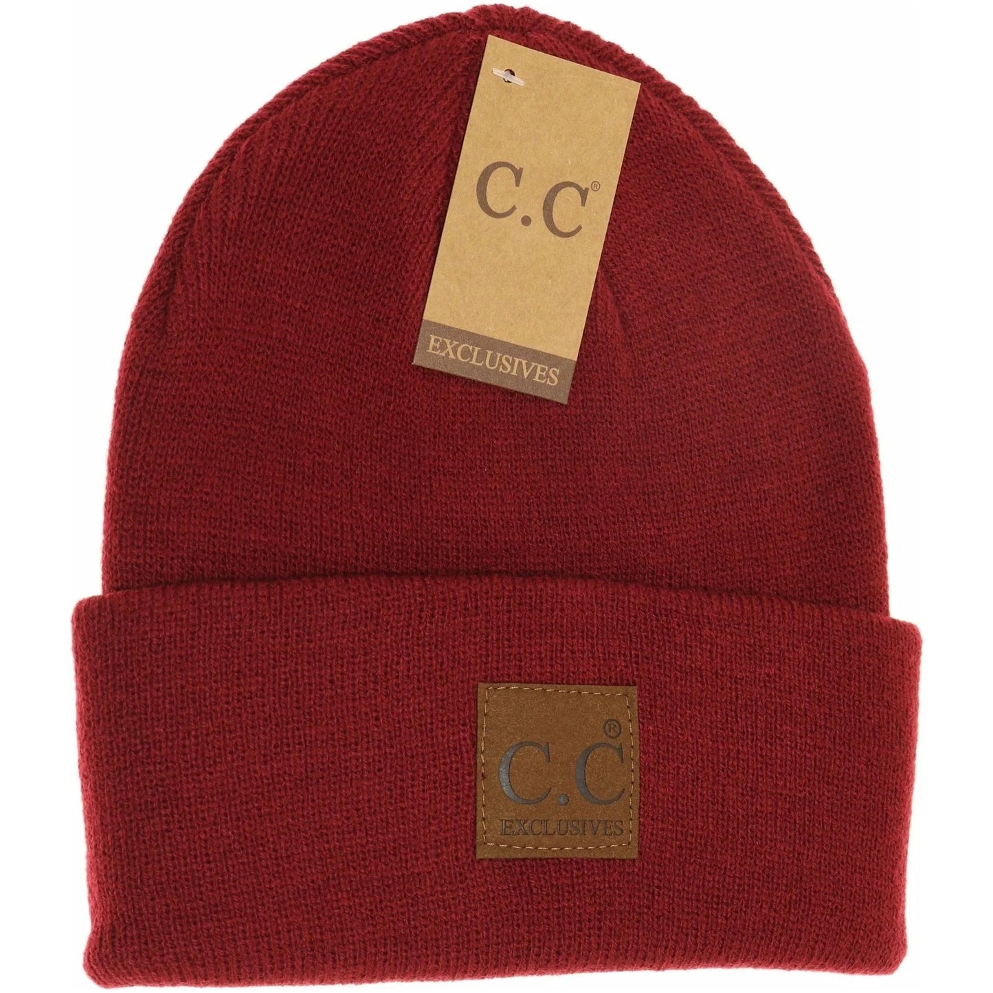 C.C Beanie Unisex Classic Oversized Logo