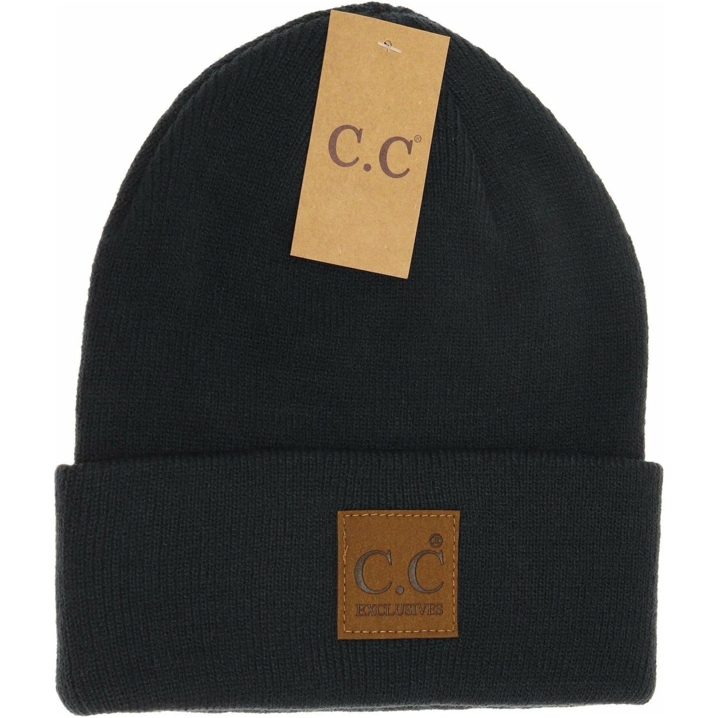 C.C Beanie Unisex Classic Oversized Logo