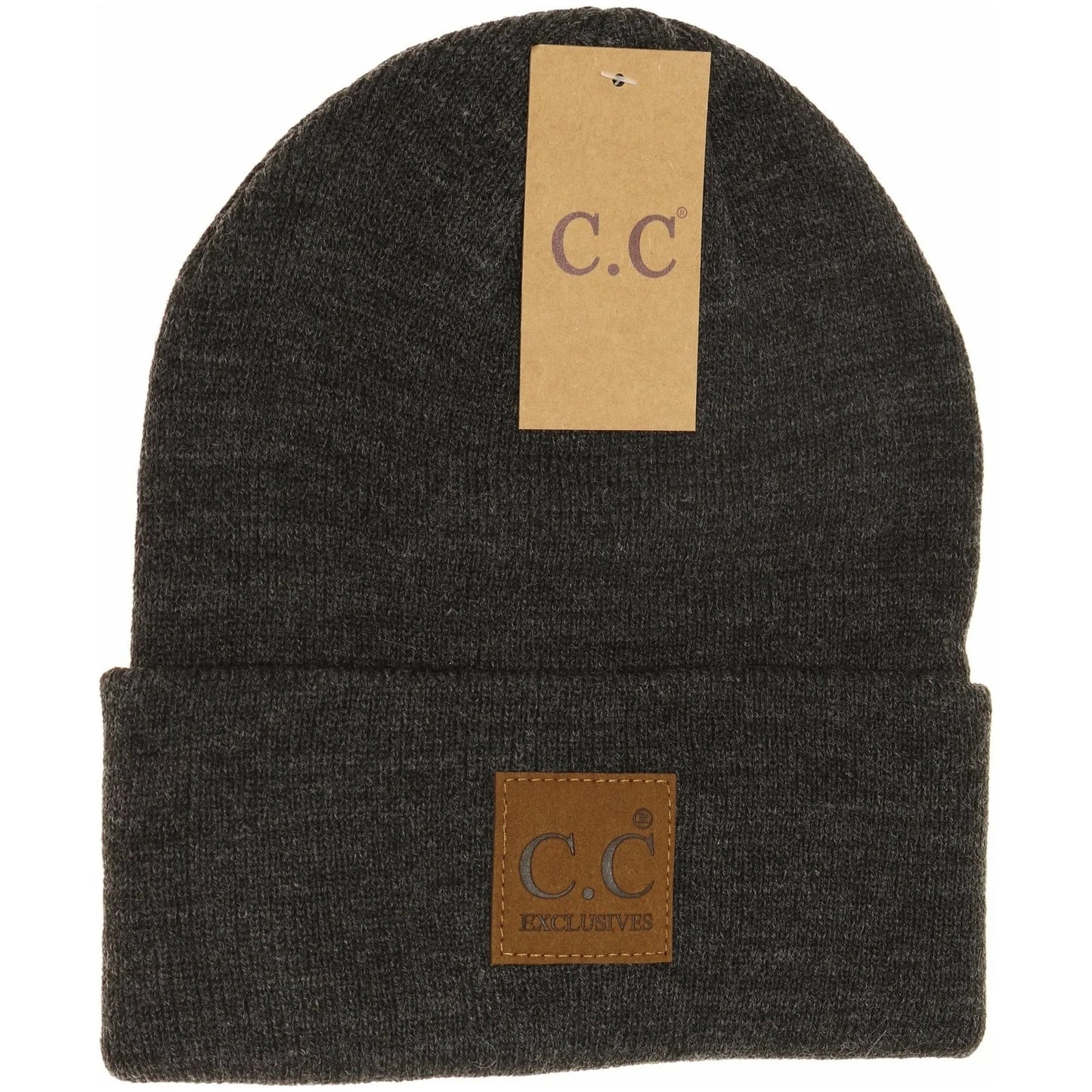 C.C Beanie Unisex Classic Oversized Logo