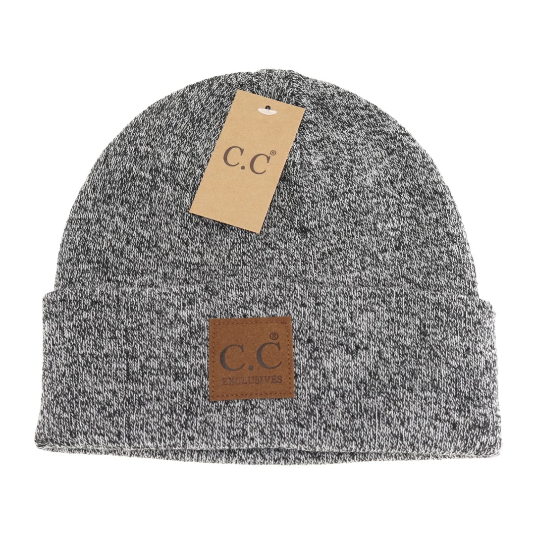 C.C Beanie Unisex Classic Oversized Logo