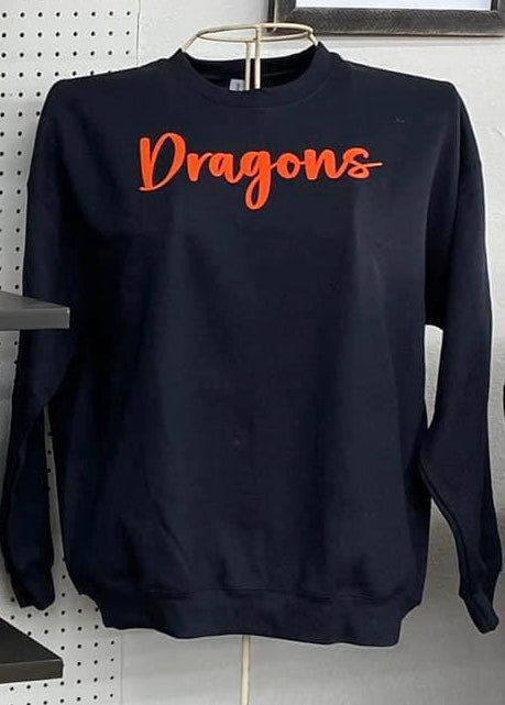 Dragons Puff Sweatshirt