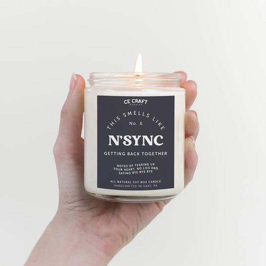 This Smells Like N’SYNC Getting Back Together Candle