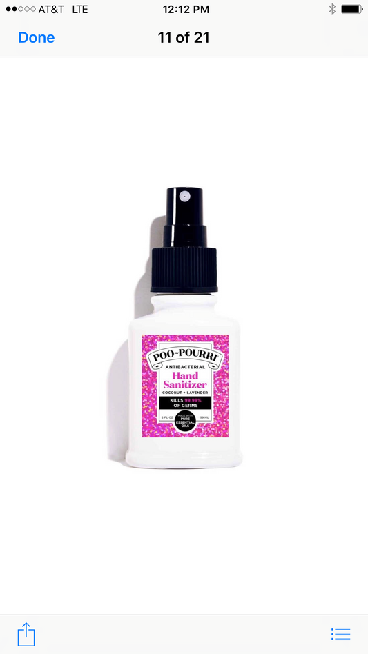 Poo-Pourri Hand Sanitizer